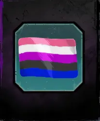 DBD: «Gender-fluid» Profile Avatar (Key/Code)