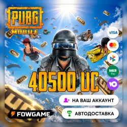 AUTO | PUBG Mobile | 40500 UC | BY ID | Worldwide | 24/7