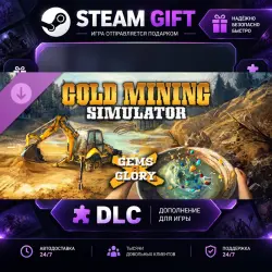 Gold Mining Simulator Gems & Glory · STEAM DLC · GIFT ·  AUTO DELIVERY