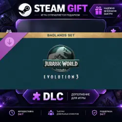 Jurassic World Evolution 3 Badlands Set · STEAM DLC · GIFT ·  AUTO DELIVERY