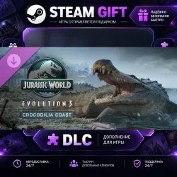 Jurassic World Evolution 3 Crocodilia Coast · STEAM DLC · GIFT ·  AUTO DELIVERY
