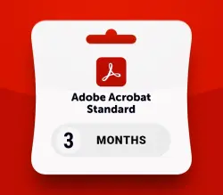 Adobe Acrobat Standard DC | 3 Months | Activation Key