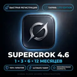 SuperGrok / Grok 4.6 lite • Ready profile [Premium-Shared• 24/7]