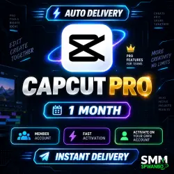 CapCut Pro 1-Month Private Account Full warranty