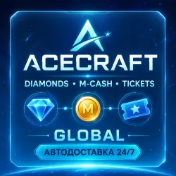 Acecraft | Diamonds, M-cash & Tickets | Global | Auto Delivery