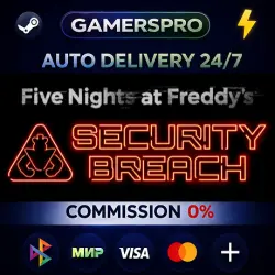 Five Nights at Freddy's: Security Breach・SELECT REGION・STEAM GIFT AUTO・