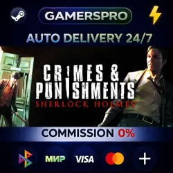 Sherlock Holmes: Crimes and Punishments・SELECT REGION・STEAM GIFT AUTO・