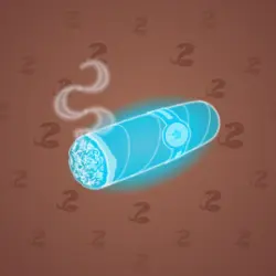 NFT Vintage Cigars Blue Ghoul