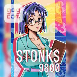 STONKS-9800: Stock Market Simulator (GOG) — purchase the game to your account