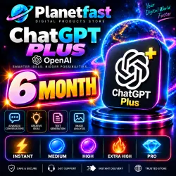 ChatGPT Plus 6 Months | Premium Plan | 180 Days