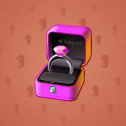 NFT Diamond Ring Hot Pink