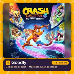 Crash Bandicoot 4: It’s About Time PS4/PS5 — цифровая версия, в наличии