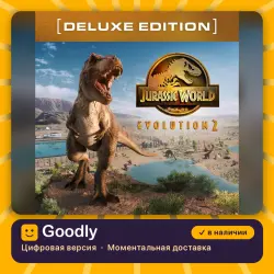 Jurassic World Evolution 2: Deluxe Edition PS4/PS5 — цифровая версия, в наличии