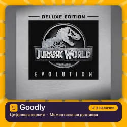 Jurassic World Evolution Deluxe Edition PS4/PS5 — цифровая версия, в наличии