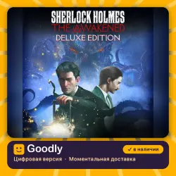 Sherlock Holmes The Awakened – Deluxe Edition PS4 & PS5 PS4/PS5 — цифровая версия, в наличии