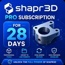 Shapr3D Pro Subscription 28 days