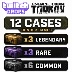 Hunger Games 3 Legendary 3 Rare 6 Common CASES PVP / PVE AUTO-ISSUED
