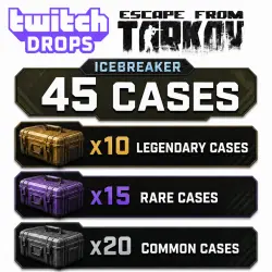 DAY 1+2+3+4+5: Icebreaker Drops 45/45 CASES 10 Legendary 15 Rare 20 Common