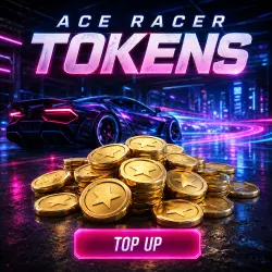 24/7 | ACE RACER TOKENS | ID Top Up | Auto Delivery