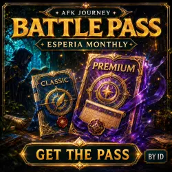24/7 | AFK JOURNEY BATTLE PASS | ESPERIA MONTHLY | ID