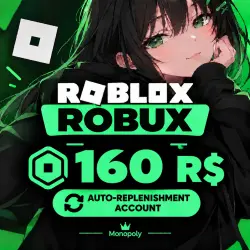 ROBUX | ROBLOX COINS | ROBLOX 160 R$ ACCOUNT TOP‑UP AUTOMATIC (DESCRIPTION)