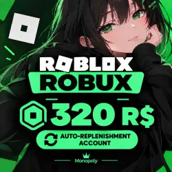 ROBUX | ROBUCKS | ROBLOX 320 R$ AUTO-FILL ACCOUNT (DESCRIPTION)