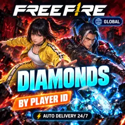 24/7 | FREE FIRE GLOBAL | DIAMONDS | BY ID