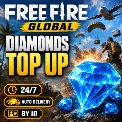 24/7 | FREE FIRE GLOBAL | DIAMONDS | BY ID