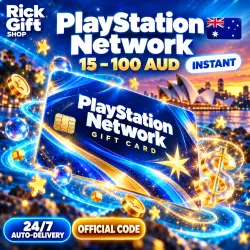 [AUTO 24/7] PlayStation Network PSN Gift Card Australia 15-100 AUD