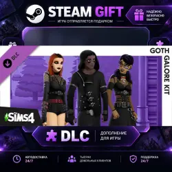 The Sims 4 Goth Galore Kit · STEAM DLC · GIFT ·  AUTO DELIVERY