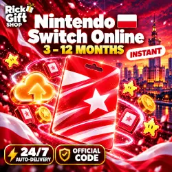 Nintendo Switch Online Poland 3-12 Months | NSO Membership PL