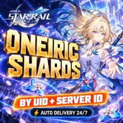 24/7 | HONKAI: STAR RAIL | ONEIRIC SHARDS | BY UID | AUTO DELIVERY