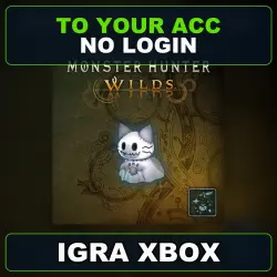Pendant: White Poltercat Xbox — Your Account, No Login,
