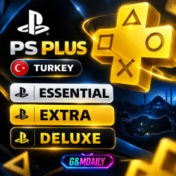 PS PLUS Turkey — ESSENTIAL | EXTRA | DELUXE 1—12 МЕС