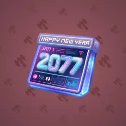 NFT Desk Calendar Cyberpunk
