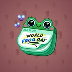 NFT Desk Calendar Frog Day