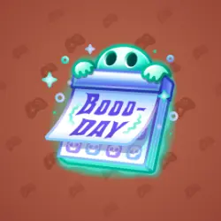 NFT Desk Calendar Ghost Party