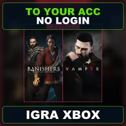 Banishers: Ghosts of New Eden + Vampyr - Bundle Xbox — Your Account, No Login,
