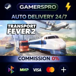 Transport Fever 2 - Deluxe Edition・SELECT REGION・STEAM GIFT AUTO・
