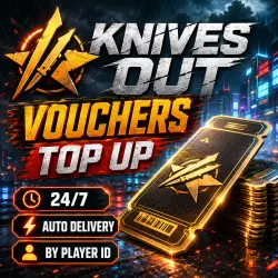 24/7 | KNIVES OUT | VOUCHERS | BY PLAYER ID | AUTO DELIVERY