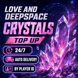 24/7 | LOVE AND DEEPSPACE | CRYSTALS | BY PLAYER ID | AUTO DELIVERY