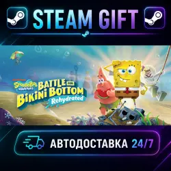 SpongeBob SquarePants: Battle for Bikini Bottom - Rehydrated · STEAM GIFT · AUTO-DELIVERY