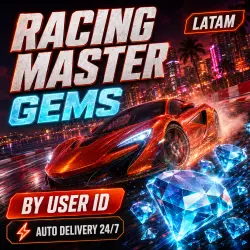 24/7 | RACING MASTER GEMS & ITEMS | LATAM | USER ID | AUTO DELIVERY