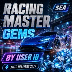 24/7 | RACING MASTER GEMS & ITEMS | SEA | USER ID | AUTO DELIVERY