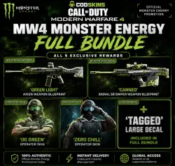 MONSTER ENERGY MW4 COLLABORATION
