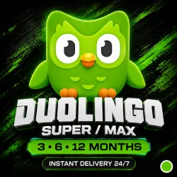 Duolingo Super / Max | 3 / 6 / 12 Months | Invite to Your Account | Instant Delivery