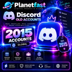 Old Accounts for Discord 2015 (Global)