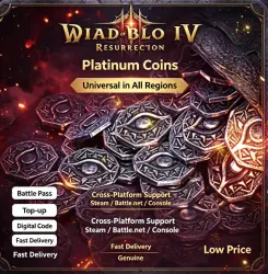Diablo IV Platinum Coins | Universal in All Regions | Cross-Platform Support (Steam/Battle.net