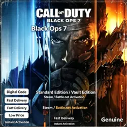 Call of Duty | Black Ops 7 | Standard Edition / Vault Edition | Steam / Battle.net Activation | Chin