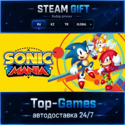 Sonic Mania STEAM GIFT АВТОДОСТАВКА | RU,KZ,UA,CIS+GLOBAL